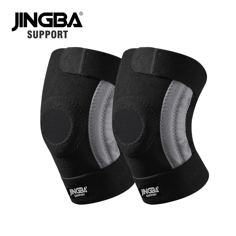  JINGBA поддержка 23611 Регулируемые Наколенники для спорта на открытом воздухе волейбольный наколенник баскетбольный фитнес
