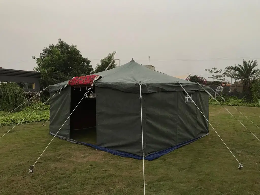 Kuwati Latest Design Deluxe Desert Cotton Canvas Waterproof Tent