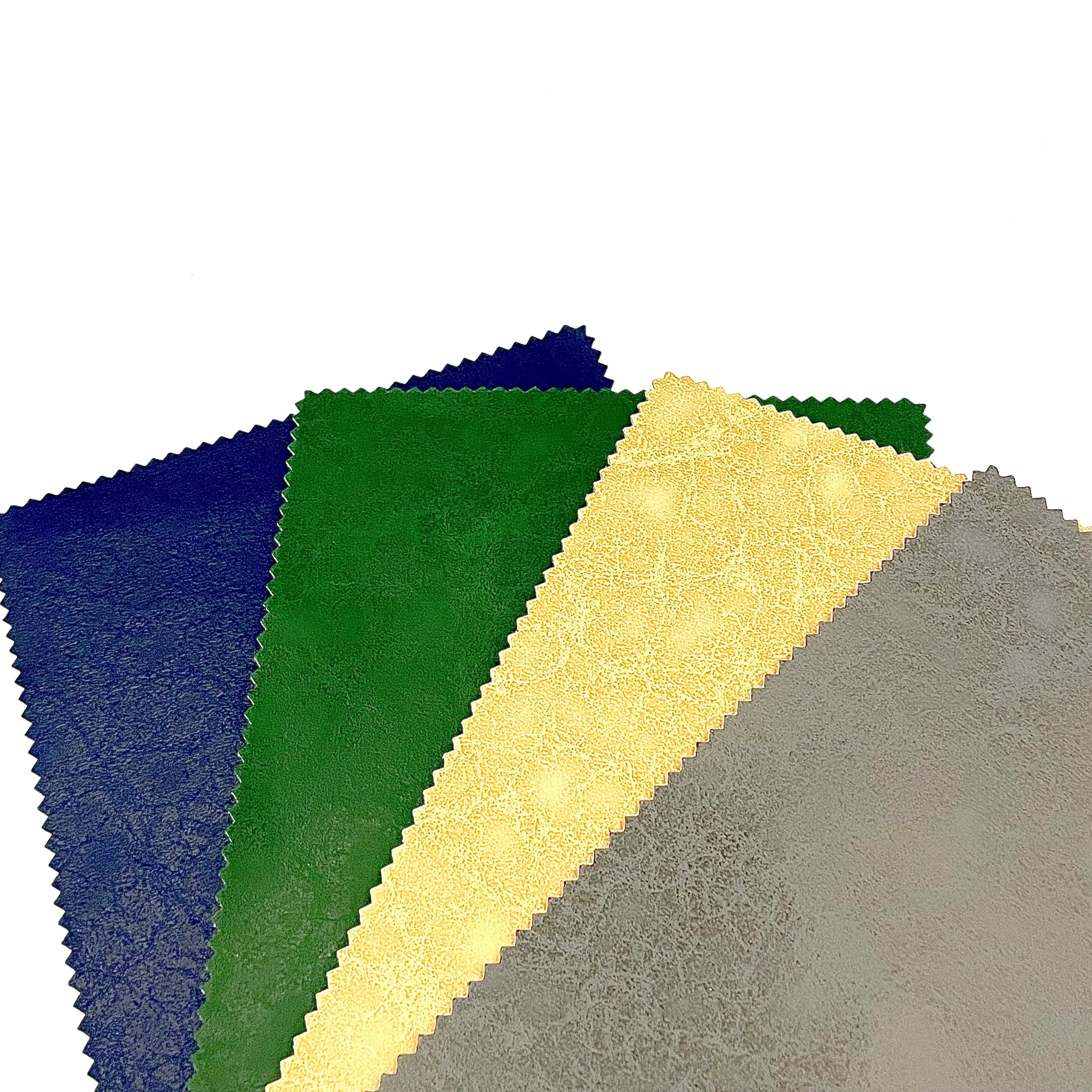 EPO High Quality Eco Friendly Two Toned Waterproof Recycled PVB Foamed Faux Leather for Home Decor