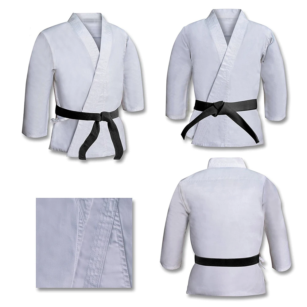 Wholesale Karate GI Uniform Kimono Karate Suit 100% Canvas Fabric Customize Unisex OEM