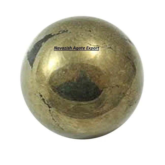 sphere ball natural pyrite  sphere crystal healing sphere stone agate ball gemstone ball natural wholesaler