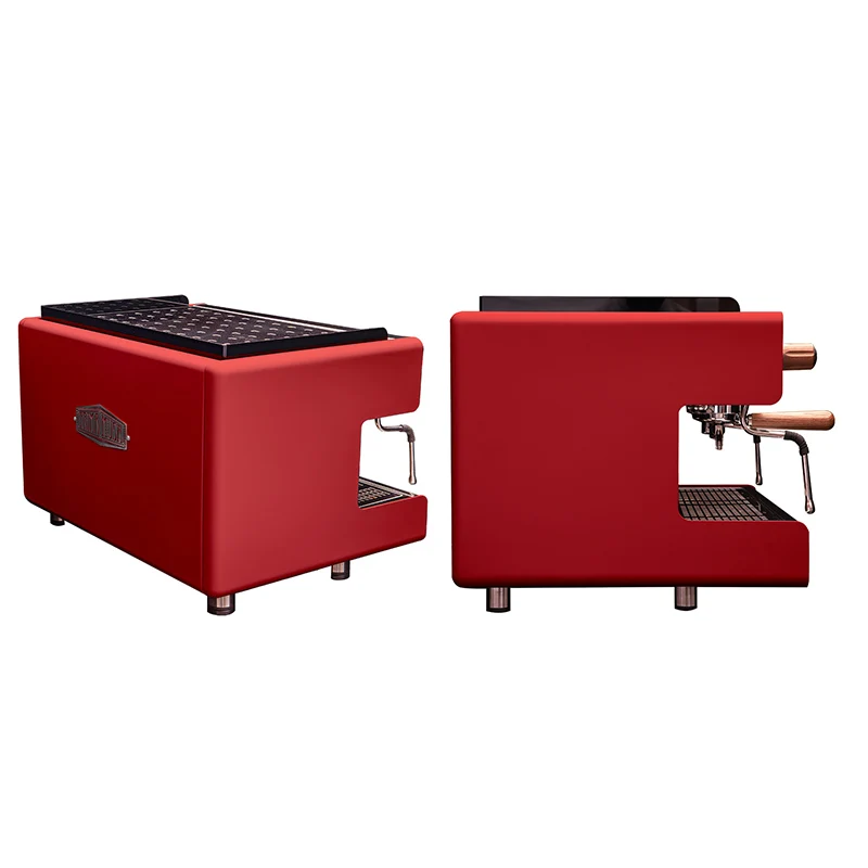 
Professional Coffee Machine MULTIBOILER Calliope Vintage Red Italian design Available for Sale 