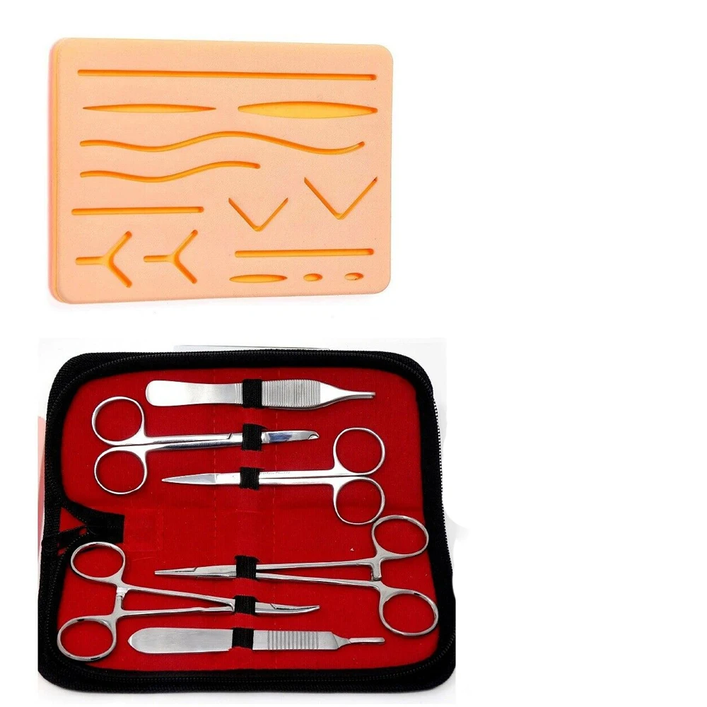 Хирургические диссекционные наборы/студенческие наборы/Лаборатория по биологии анатомии наборы шовных разделений для студентов