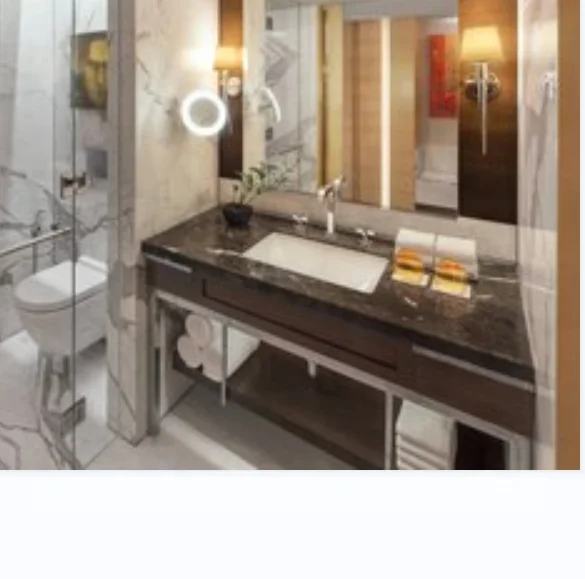 polished chrome Bathroom cabinet modern style stainless steel frame PVC water proof bathroom furniture with iron frame