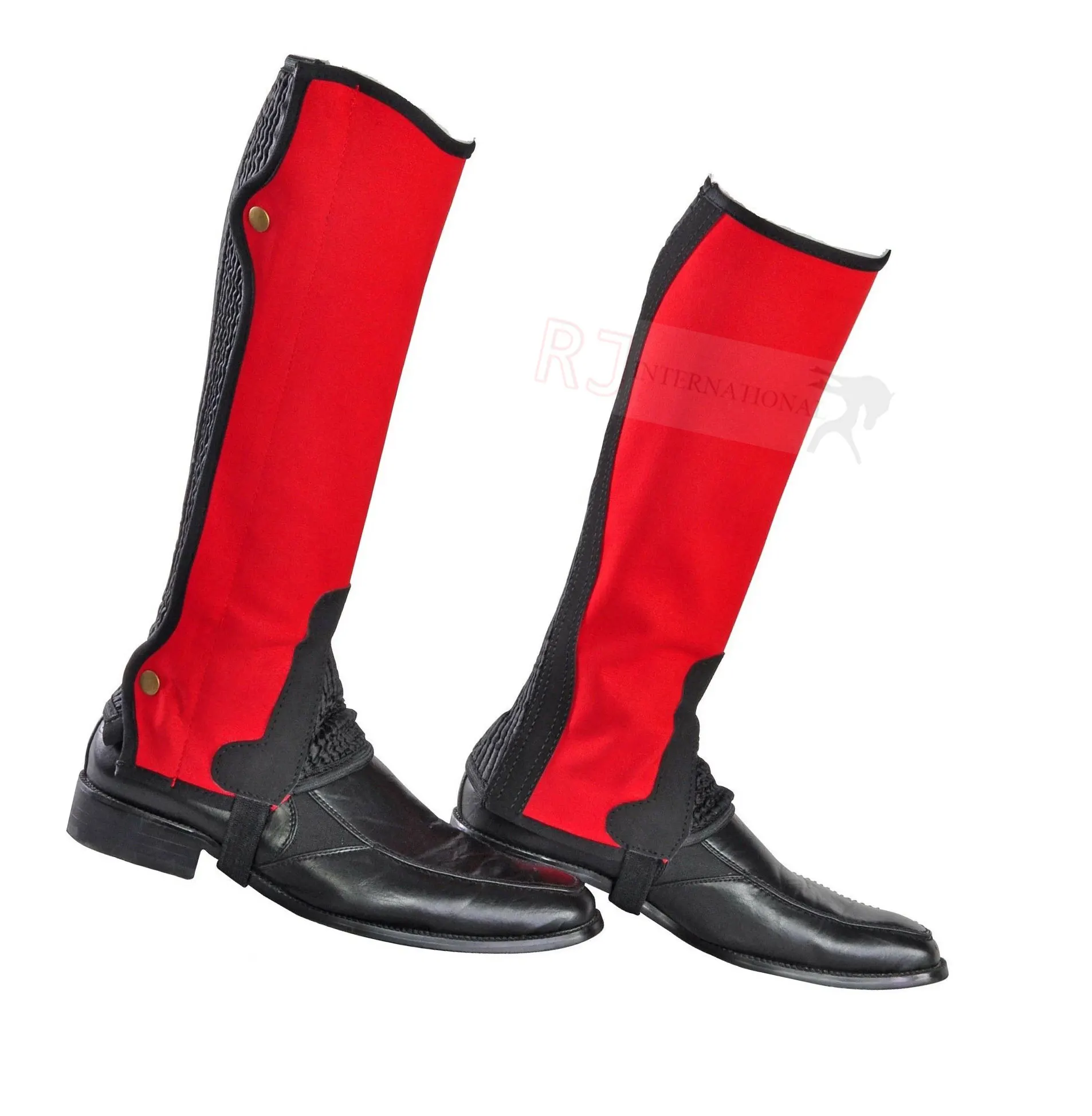 ADULTS HORSE RIDING AMARA SUEDE SHOWING JUMPING GAITERS HALF CHAPS SIZE XS S M L By Riaz Jamal Intel