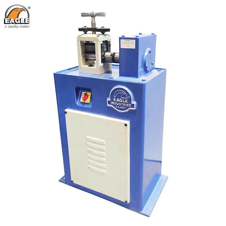 Jewellery Making Machinery Rolling Mill Electric with Gear Box - Extra Height