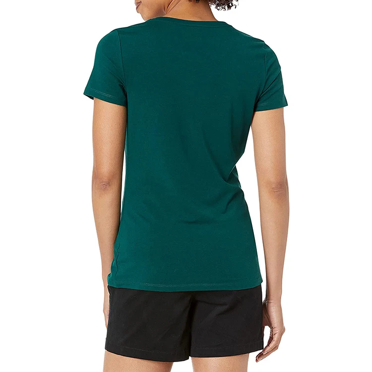 100% Cotton Customized Women T-Shirt Hot fashion Custom make Reasonable price Women T-Shirt in Comfortable