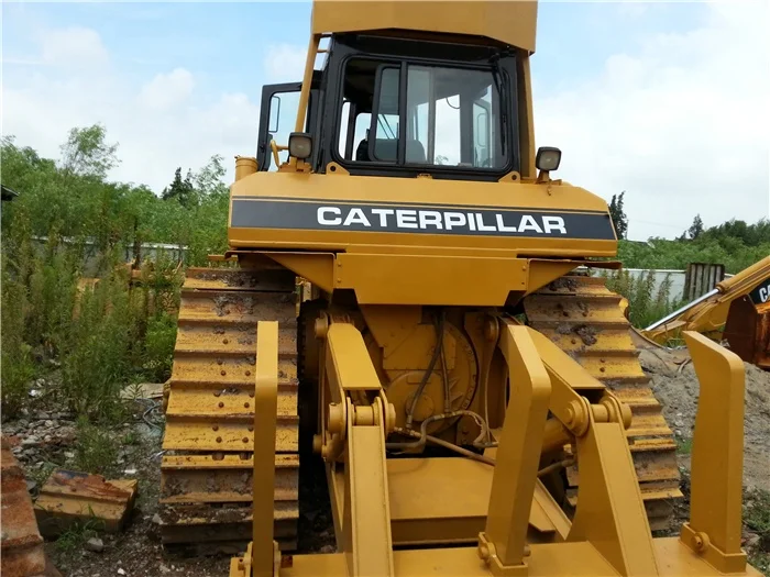 Топливная машина cat D7H бульдозер для продажи с меньшим рабочим часом в