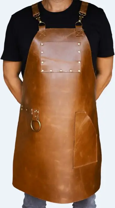 Premium quality material adult bib aprons for kitchen garden butchery mechanical work apron