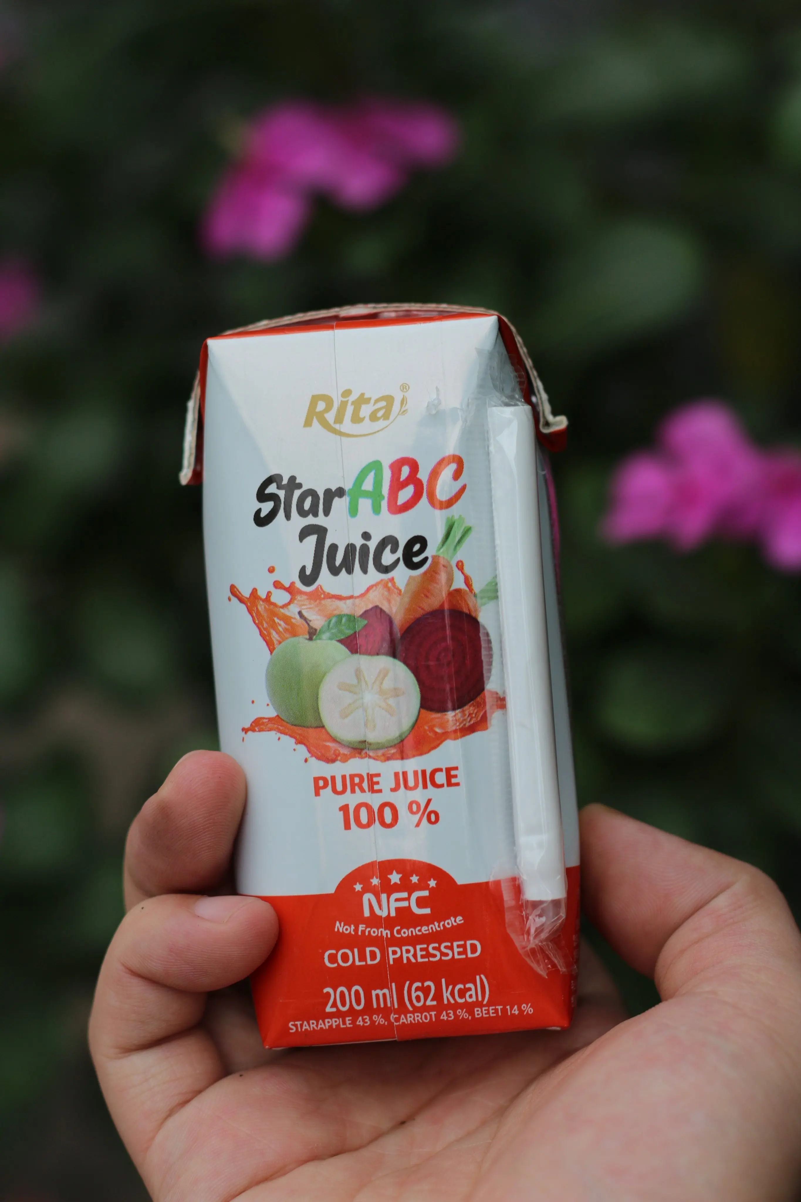  Асептический напиток Rita Star ABC 200 мл из Вьетнама