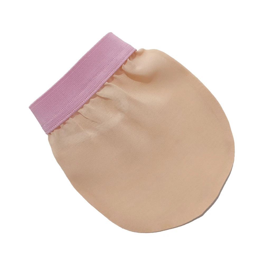 Top Sale 100% Silk Face Scrubber Turkish Bath Mitt For Face Tan Remover Deep Clean Exfoliating Tool