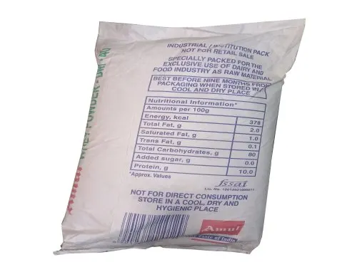 Factory Supply Bulk Food Grade skimmed milk Nonfat Dry Milk 25KG Bags