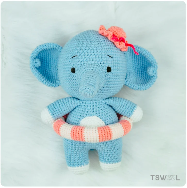 
Top Sale From Viet Nam 2021 100% Handmade Amigurumi Crochet Colorful Bunny Rabbit Stuffed Soft Toys Knitting Animals for Baby 