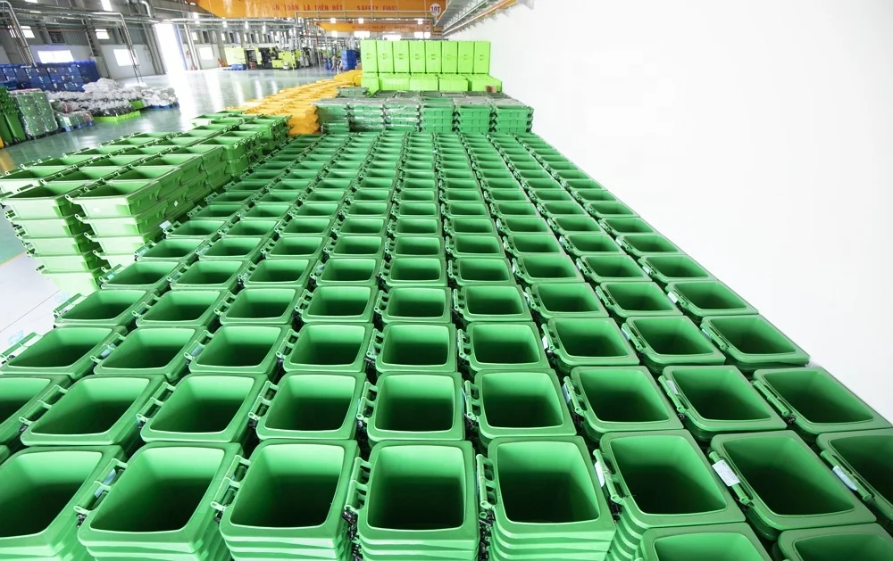 
Trash Can Waste BinsTrash Bin 60 Liter Waste Bin Plastic 