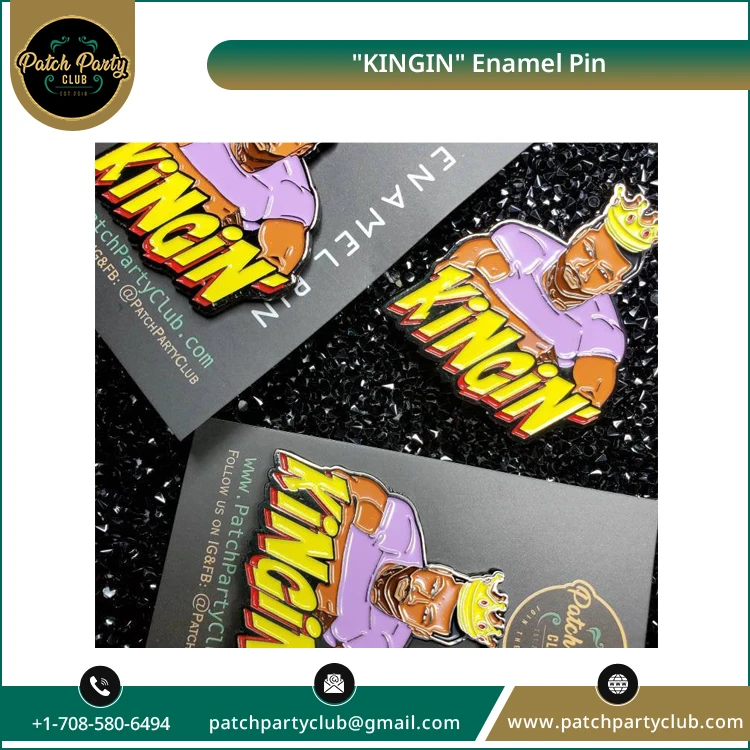  Превосходное качество эксклюзивный дизайн эмалированная Заколка 