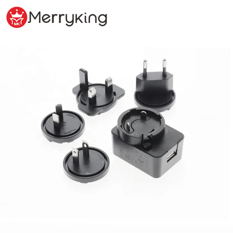 Merryking AC DC европейские изготовленные на заказ адаптер 5v 9v 12v питания 1a 1.5a 2a с вилкой европейского стандарта сертификат CE GS и т. д.