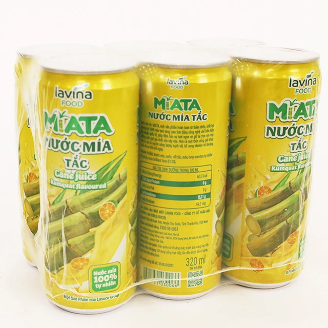 Cheap price MiATA cell cane juice kumquat flavored pure fragrance healthy beverage carton box Manufacturer Vietnam