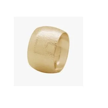 Handmade Decorations Metal Napkin Rings Set of 06  for Weddings Dinner Parties or Every Day Dining Decorated