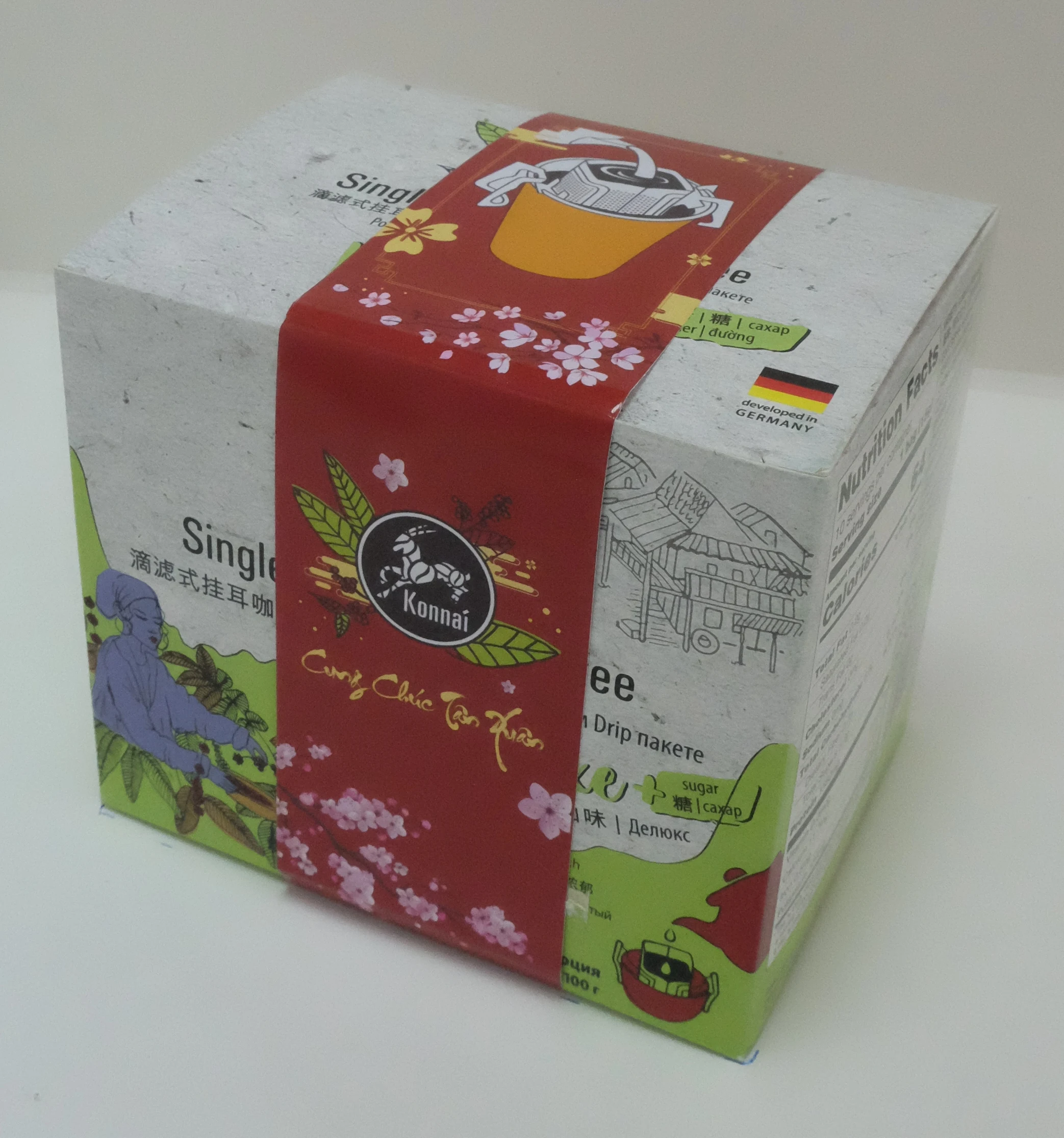 Drip Coffee Filter Bags Portable Paper Ear Style Hanging Cup Coffee Filter - Arabica - Deluxe