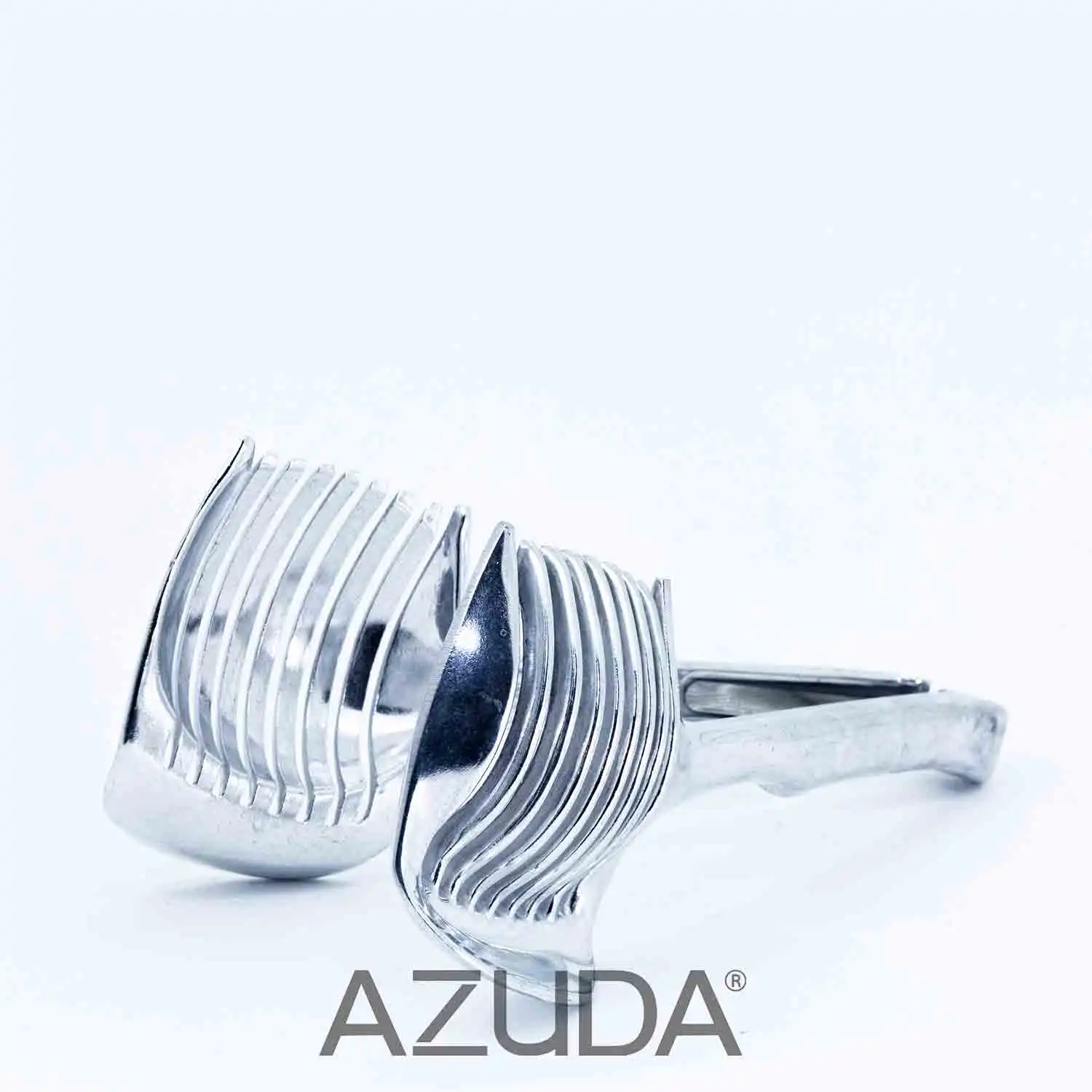 
AZUDA_Minimalist Design Aluminum Vegetables Cutter Fruit Potato Slicer Tomato Slicer Cutter Kitchen Tool 