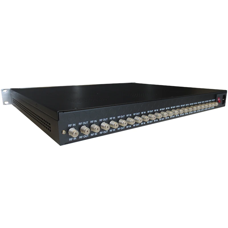 DIBVIEW OTV-TM24B 12 Frequencies FTA DVB-S2/DVB-C/DVB-T/ATSC/ISDBT Tuner to DVB-C QAM DVB-T RF Modulator