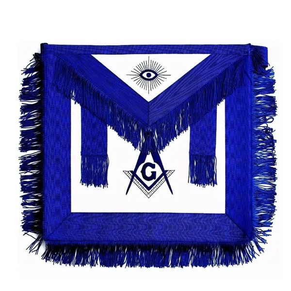 Масонская регалия милое мастерское фартук белые воротники манжеты драгоценности и мягкие/жесткие чехлы.