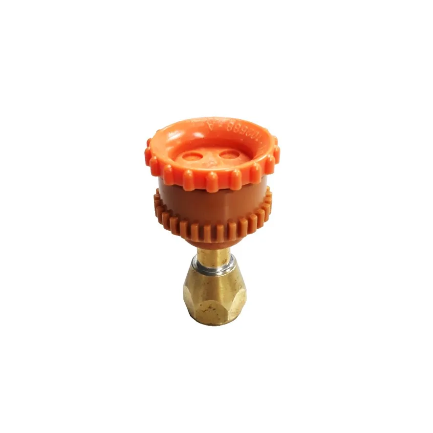 Malaysia Cross Mark Original Adjustable 4 Holes Solid Full Cone Nozzle for Knapsack Sprayer (Orange) for pressure sprayer