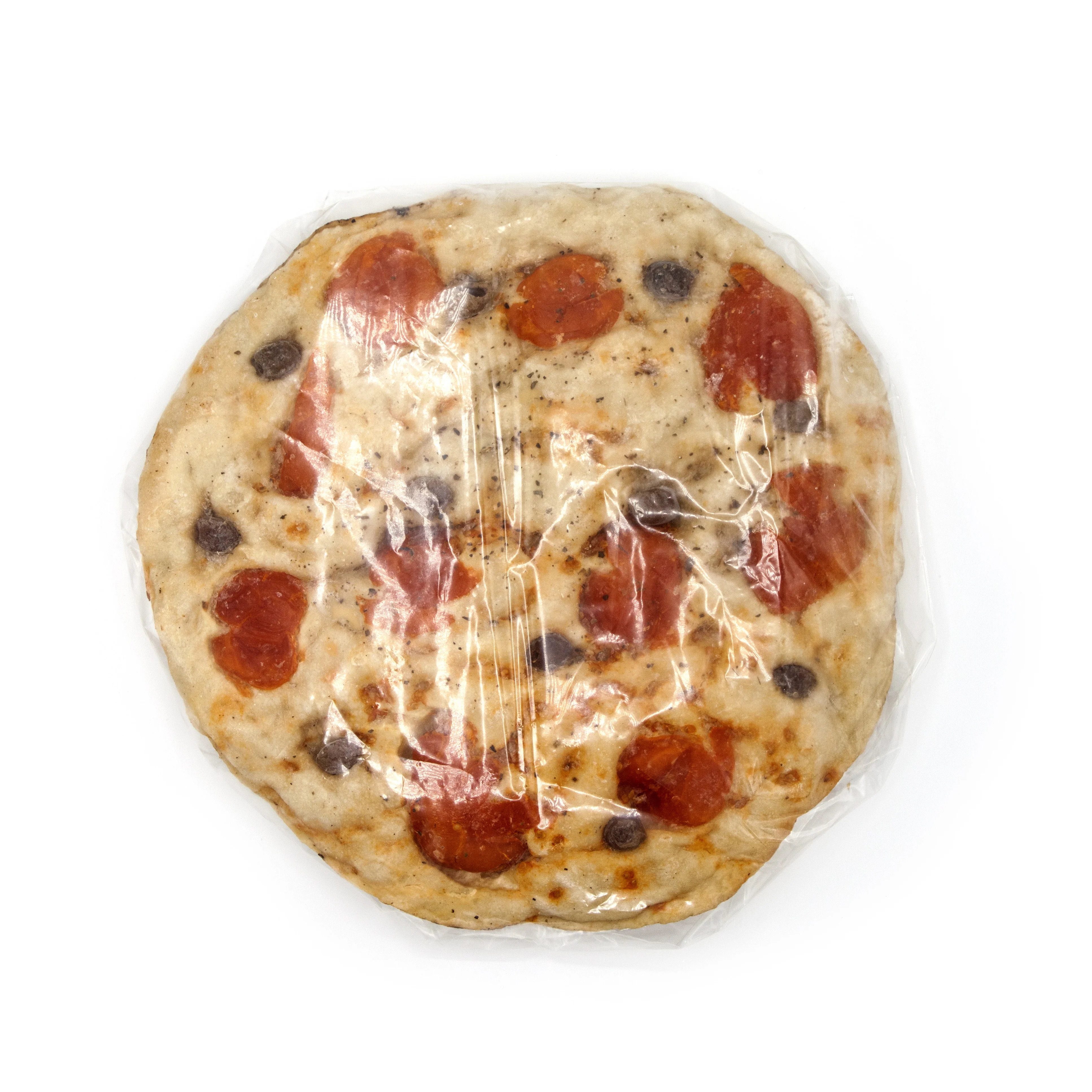 32 cm Readymade Soft Vegan Cherry Tomatoes Olives Packed Flatbread Made in Italy for Restaurants Hotels Street Food and Horeca