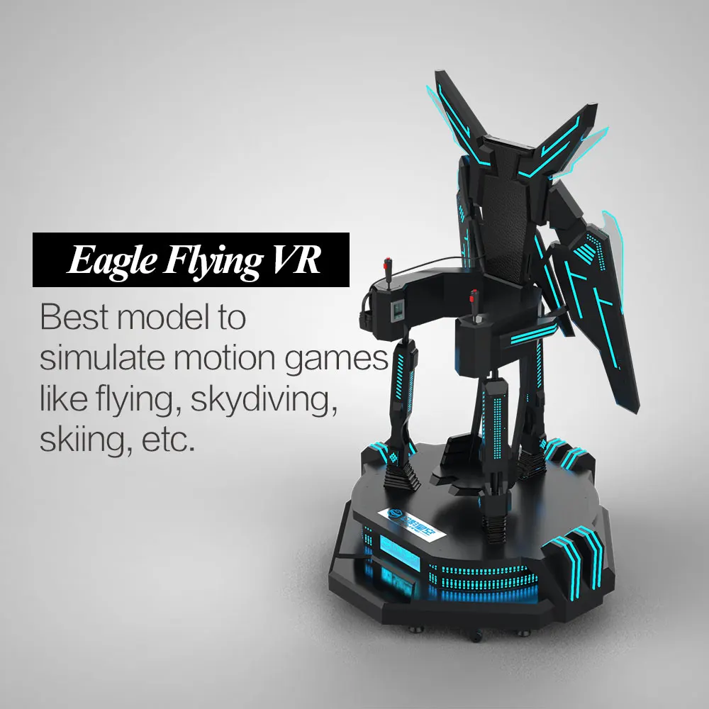 
FuninVR Flight simulator 9d vr simulator Customized 360 video game machine 5D 7D 9D VR Cinema 