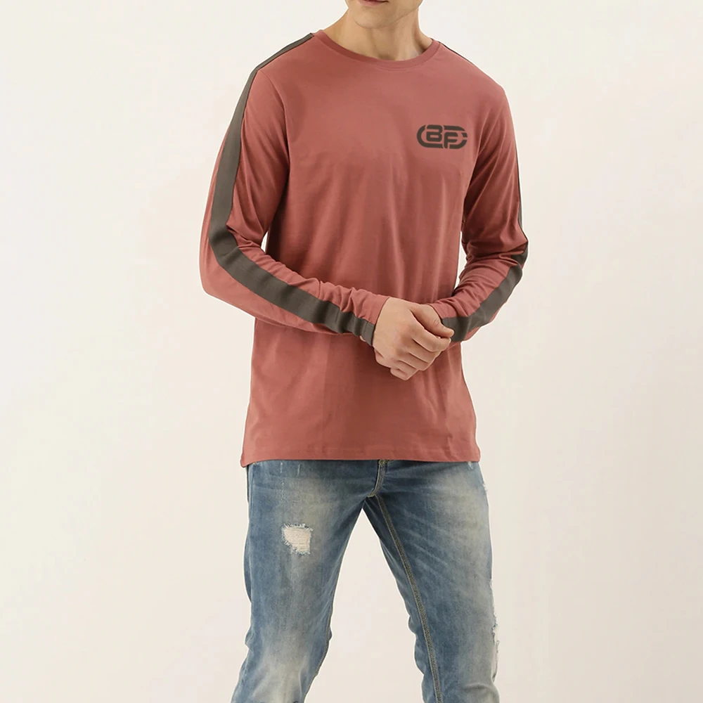 Hot Sale Long Sleeve Plain Men T Shirt Casual T Shirts Men Clothing 2022 Wholesale