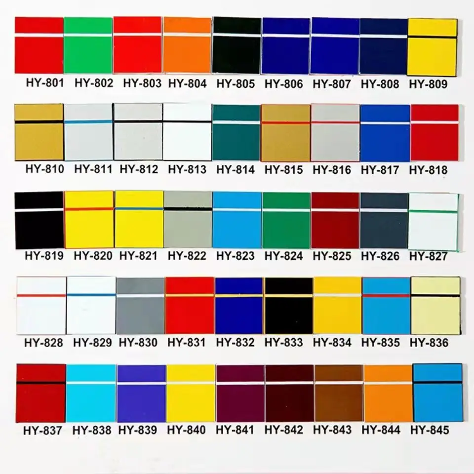 High surface hardness ABS double color plastic sheet for engraving products ABS sheet