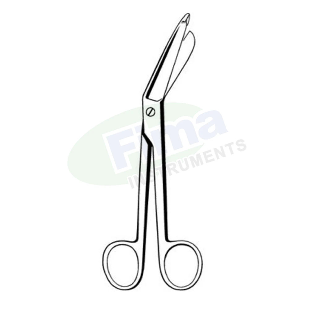 Stainless Steel Curved Medical Shears Lister Trauma Bandage Scissors High Quality Good Cutting Scissors