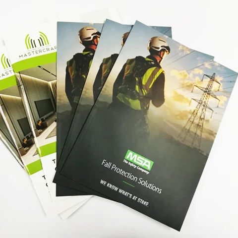 Wholesale Custom Book Printing Booklet, Catalogue, Magazine Printing Service with Saddle Stitched / Any Binding Design