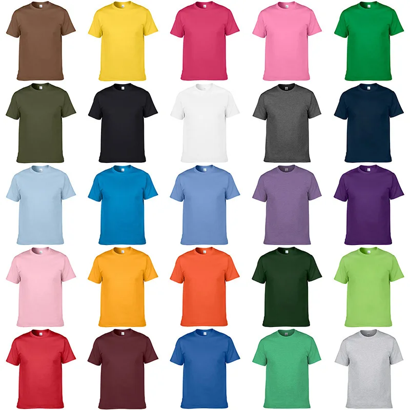Custom T-shirt 3D Printing Premium 100% Cotton Tee Wholesale Drop Ship