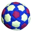 Footbags Hacky Sacks 32 Panels Filled with Plastic Pellets Sand and Ball Bearing with custom logos on one Panel