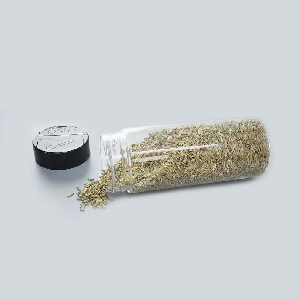 High quality plastic jar for spices 300 ml