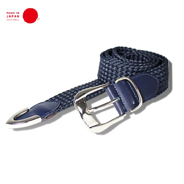 [ DOMODOSSOLA ] Woven Belt - made in Japan