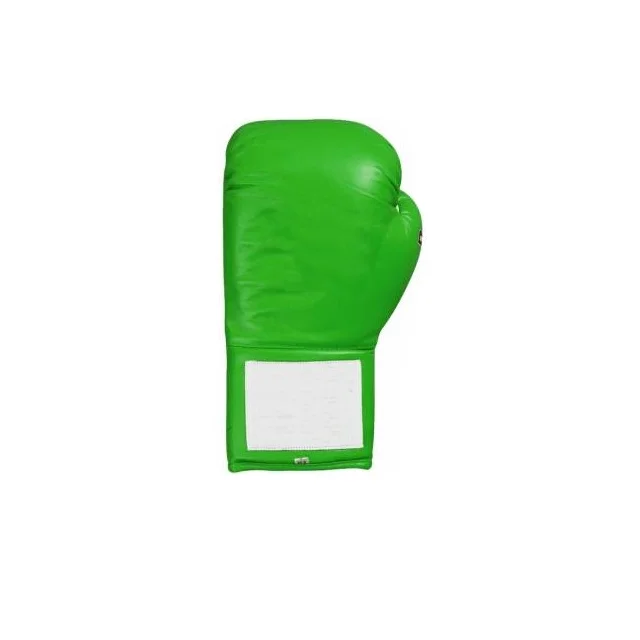 
Premium Quality Professional PU Leather Green Boxing Gloves For Men 
