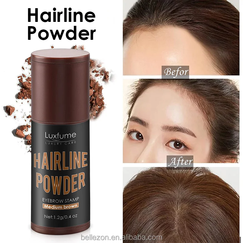 Private Label Hair Root Dye Instantly Color Shadow Cover Gray Hair Root Hair Touch-Up Hairline Powder