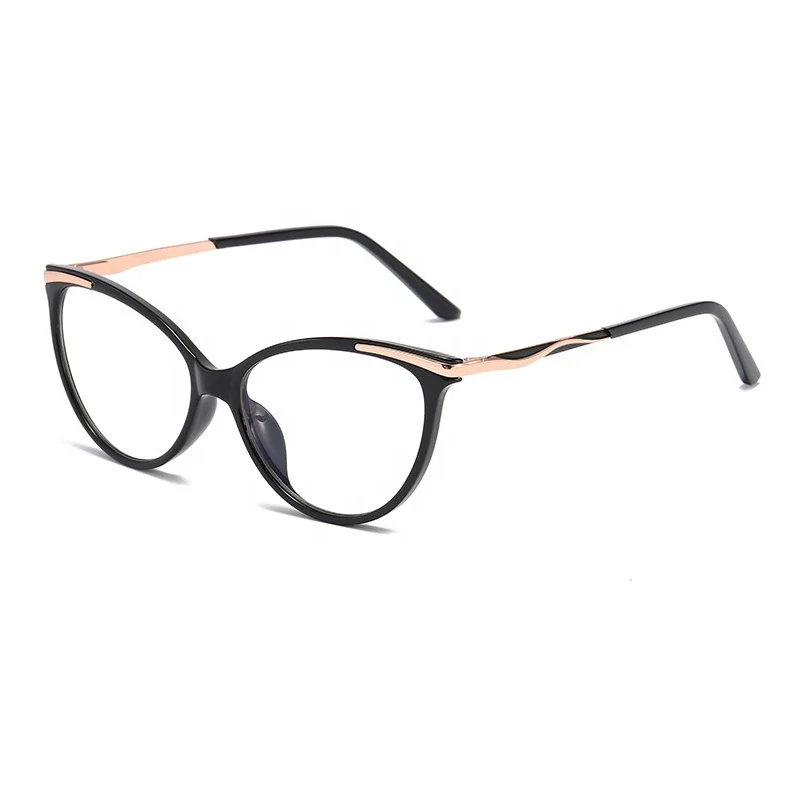 Buy 1 Get 1 Cat Eye TR90 Frames 601 Cheap Prescription Glasses Online Customization Astigmatism 0~200 Optical Eyeglasses