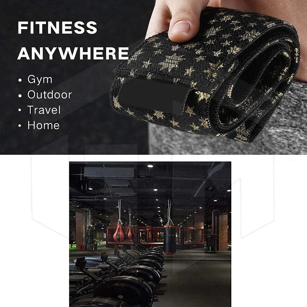  Фирменный Логотип противоскользящие эластичные ленты для фитнеса натяжение бедер кольцо приседание противоскользящий пояс/лента