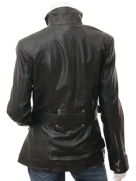 Super Leather Jacket in Black