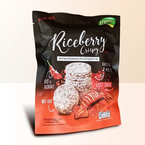 Хрустящие Жареные кальмары с ароматом шелковицы из Бангкока 25 г зернистая закуска