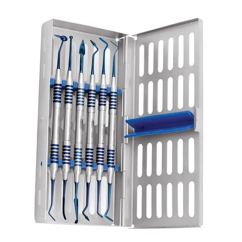 6 Pieces Dental Instruments Kit Composite Instruments