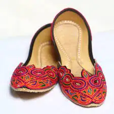 Женский Khussa Mojari плоский с вашим логотипом на