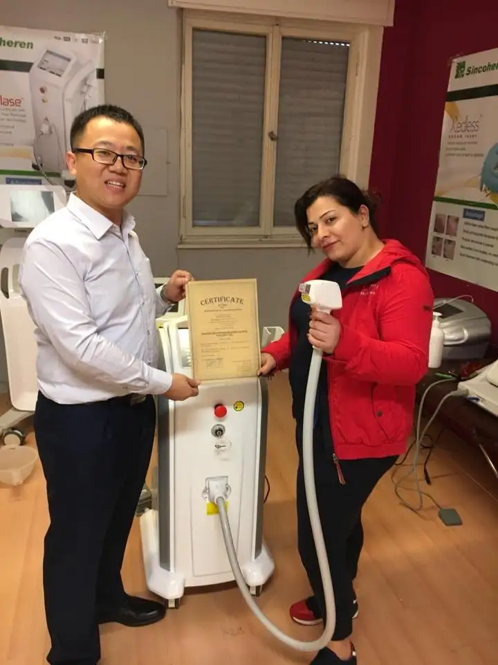 Discount Sincoheren Razorlase Laser Hair Removal Diode Laser Painless and Permanent Hair Reduction Beauty Equipment for Sale
