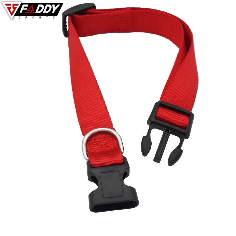  Оптовая продажа с завода регулируемый нейлоновый собачий ошейник отстегивающейся пряжкой на заказ оптом