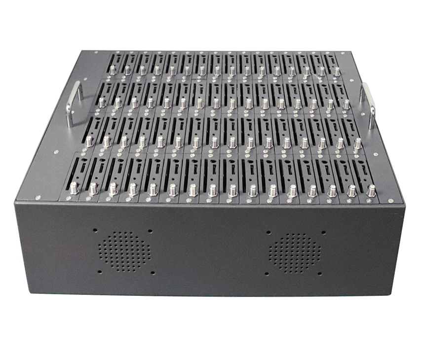 64 Multi SIMs SMS Modem Pool Bulk GSM with Software to Send or Receive