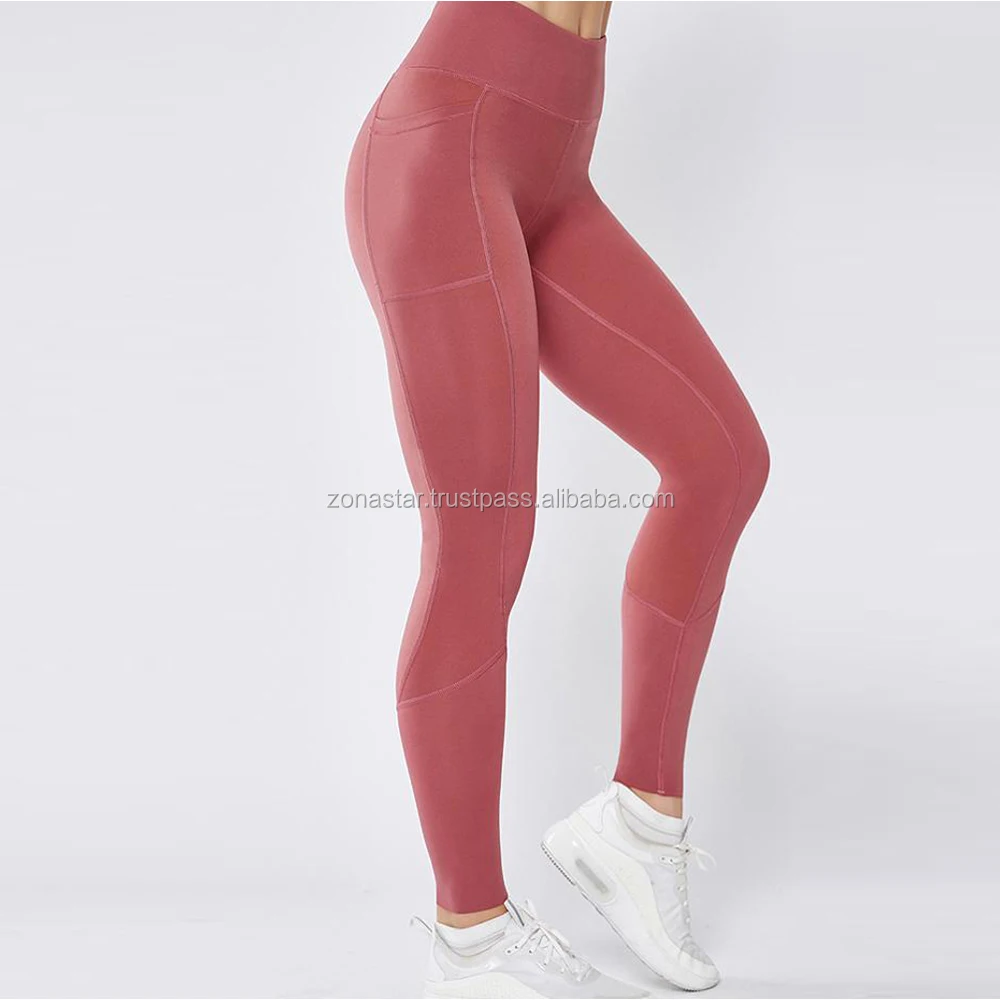 Hot Selling Elastic Tights High Waist Tummy Control Outdoor Fitness Workout Pant Sports Gym Leggings Butt Lift Yoga leggings
