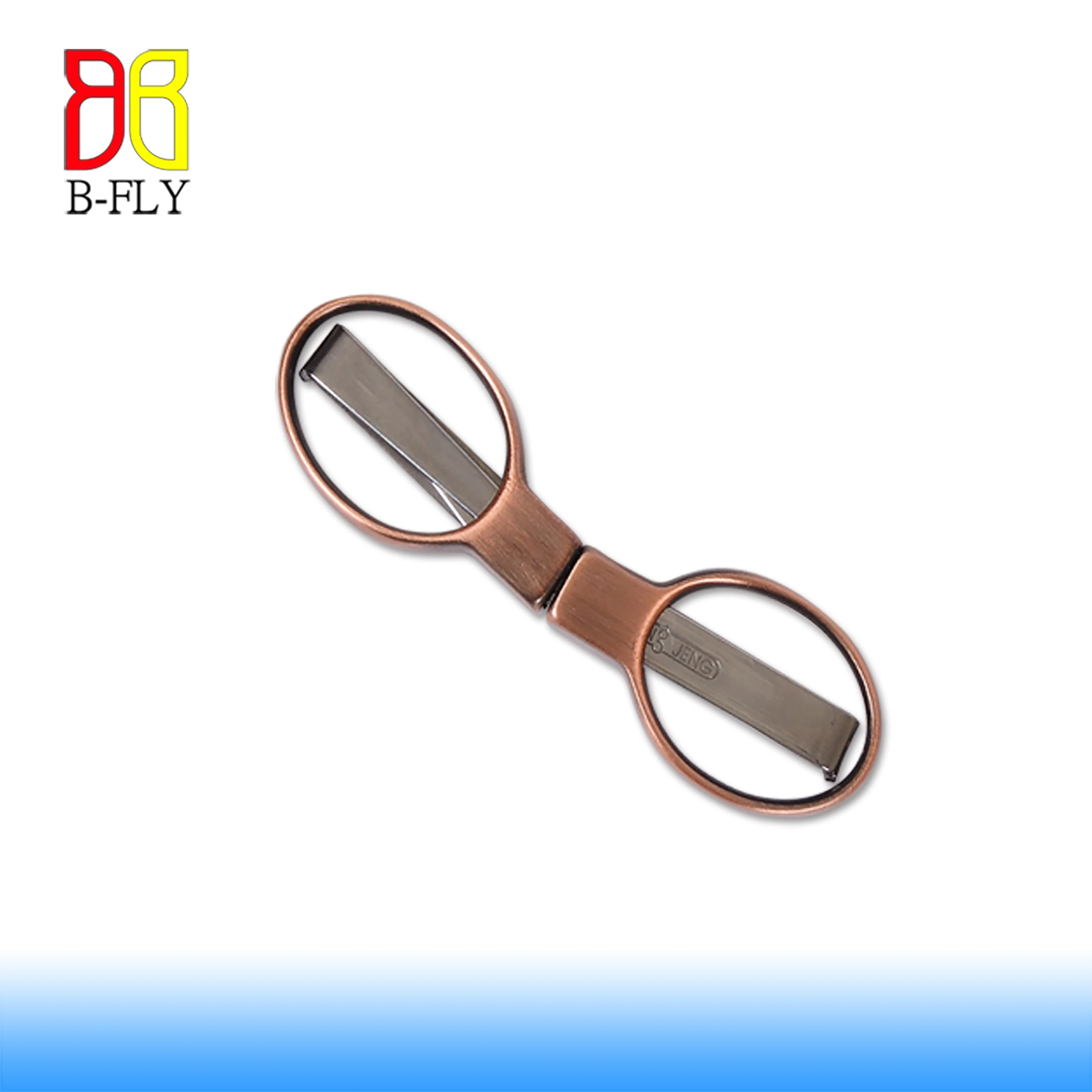 Складные ножницы с ручкой из цинкового сплава